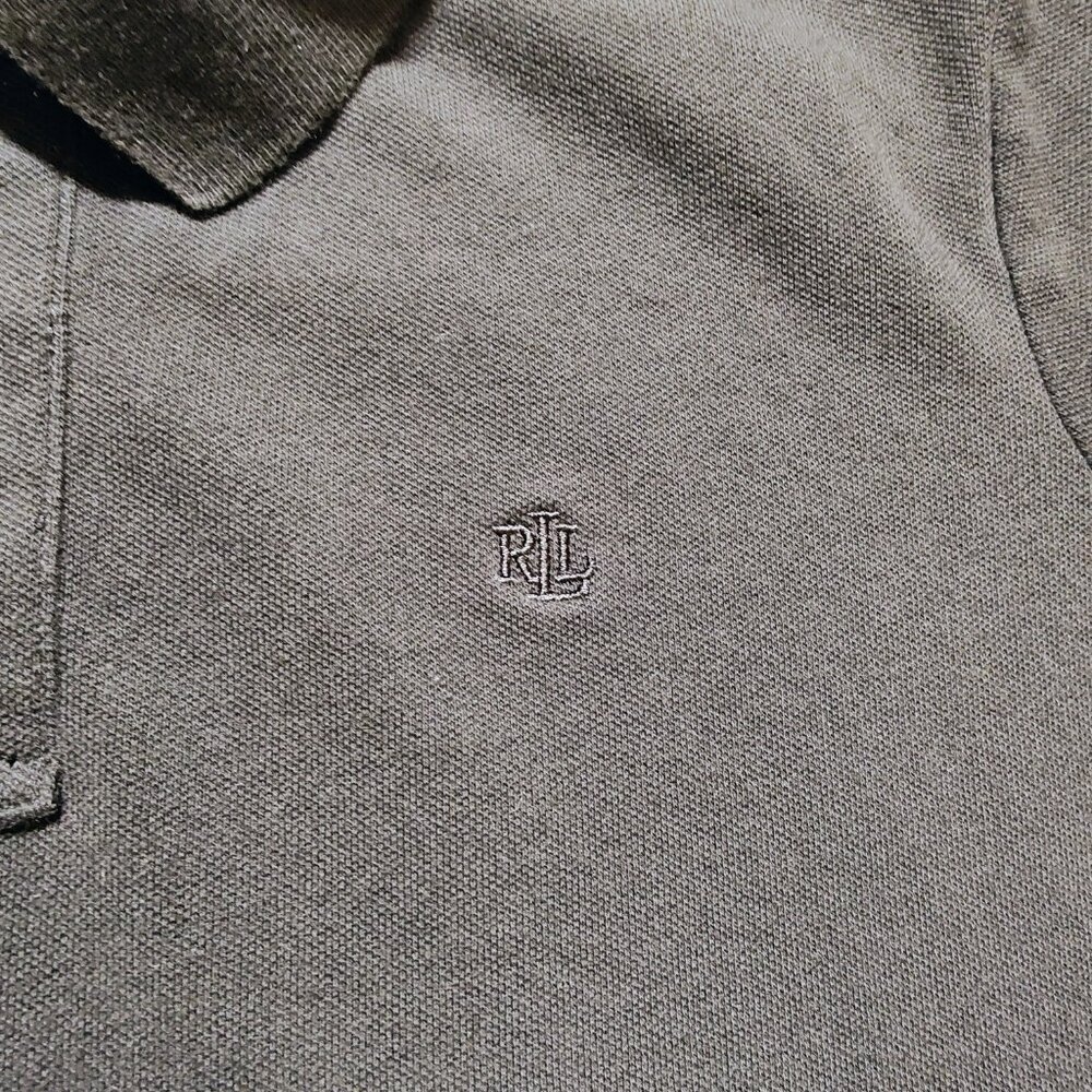 Lauren Ralph Lauren Women's S/P Black on Black Polo - Picture 3 of 8